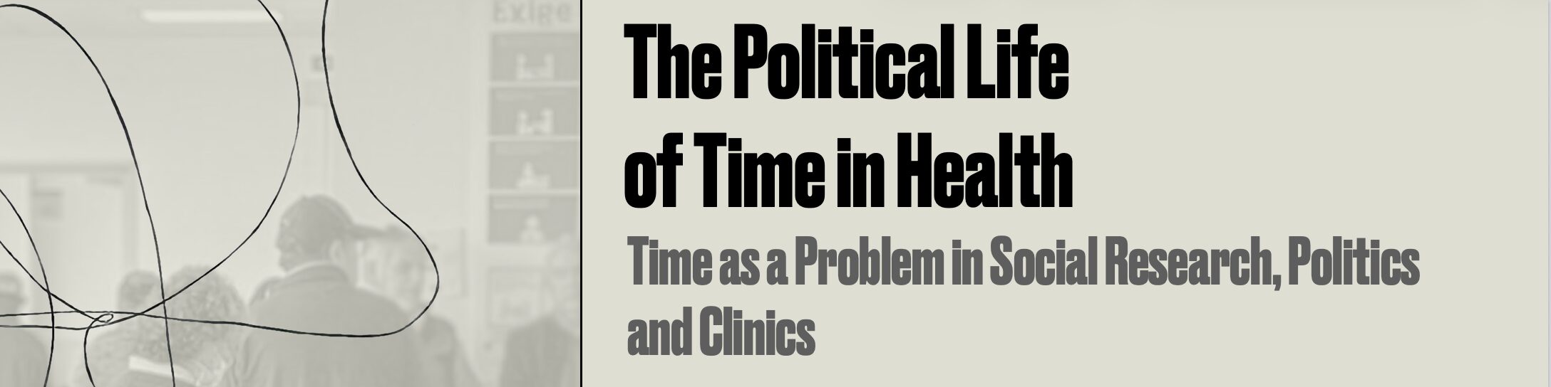 La vida política del tiempo: conversatorio